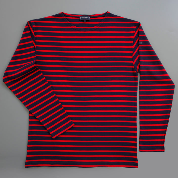 Breton Shirt Navy/Red