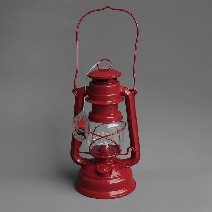 Hurricane Lamp Red
