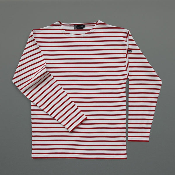 Breton Shirt White/Red