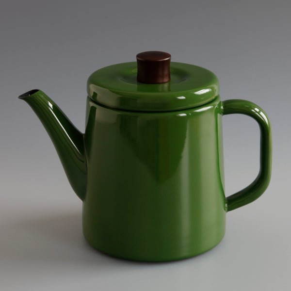 Japanese Enamel Teapot Green
