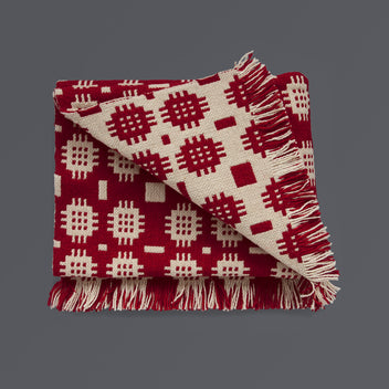 Welsh Floor Rug Red | LABOUR AND WAIT