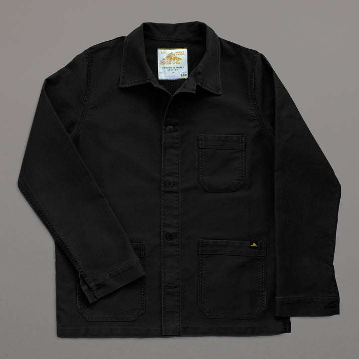 Moleskin Work Jacket Black