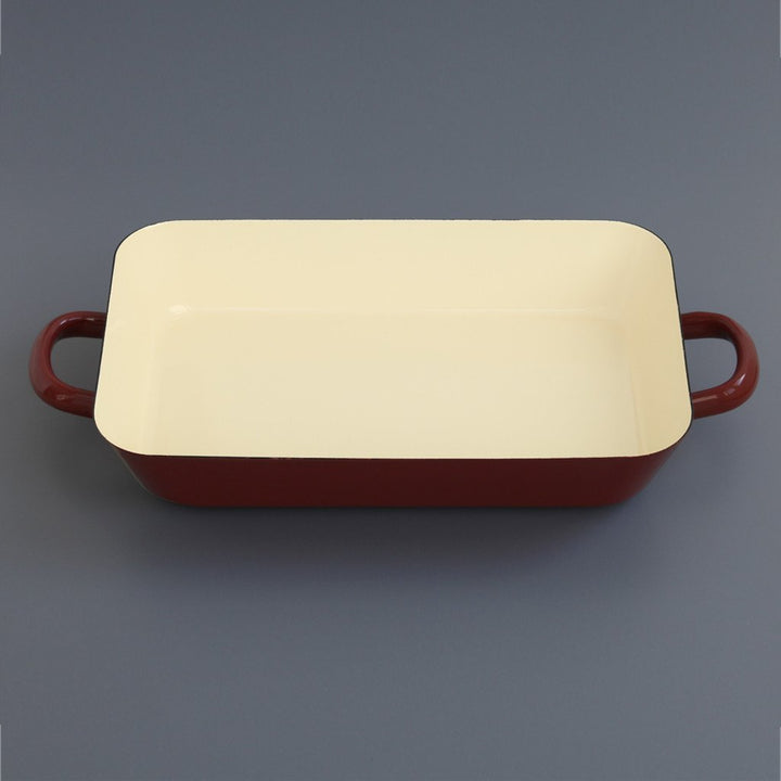 Enamel Roasting Dish Brown