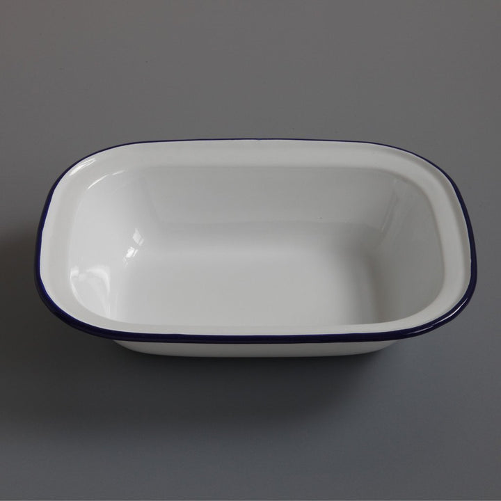 Enamel Pie Dish Large