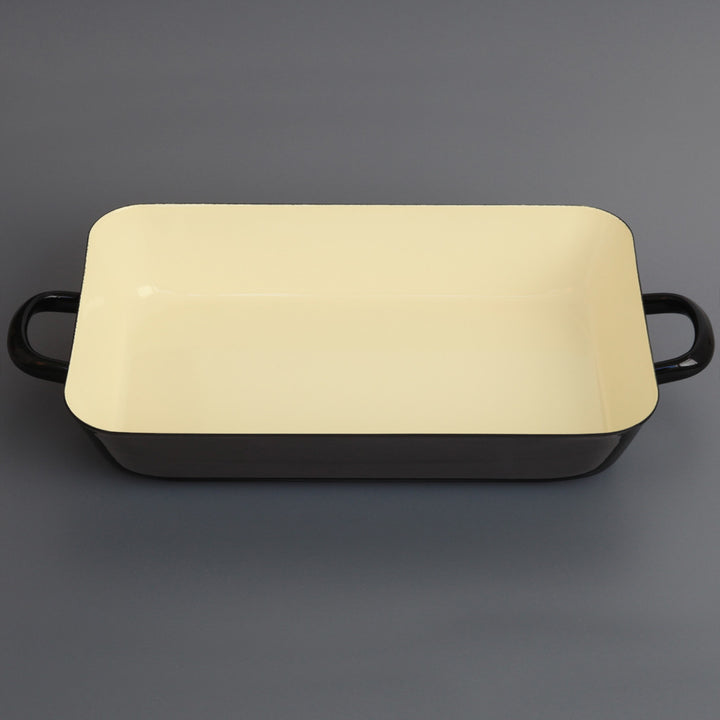 Enamel Roasting Dish Black